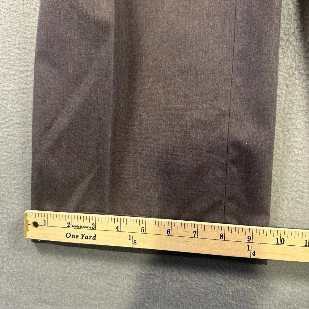 Jos. A. Bank Mens Pleated Cuffed Dress Pants Charcoal Gray USA Made 32x31